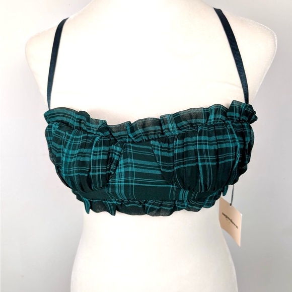 NWT SUPERDOWN ZELIA BUSTIER CROP TOP - Picture 2 of 5